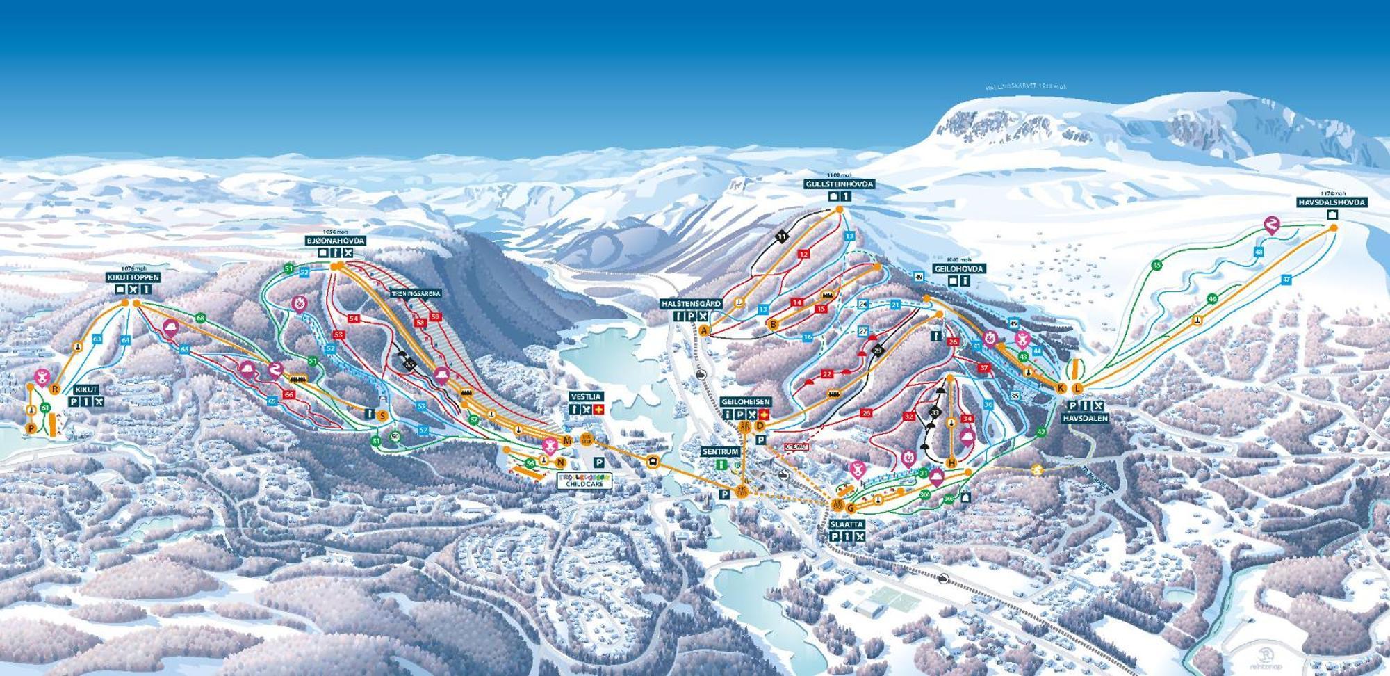 Koselig Hytte Med Usjenert Og Solrik Beliggenhet Geilo Esterno foto