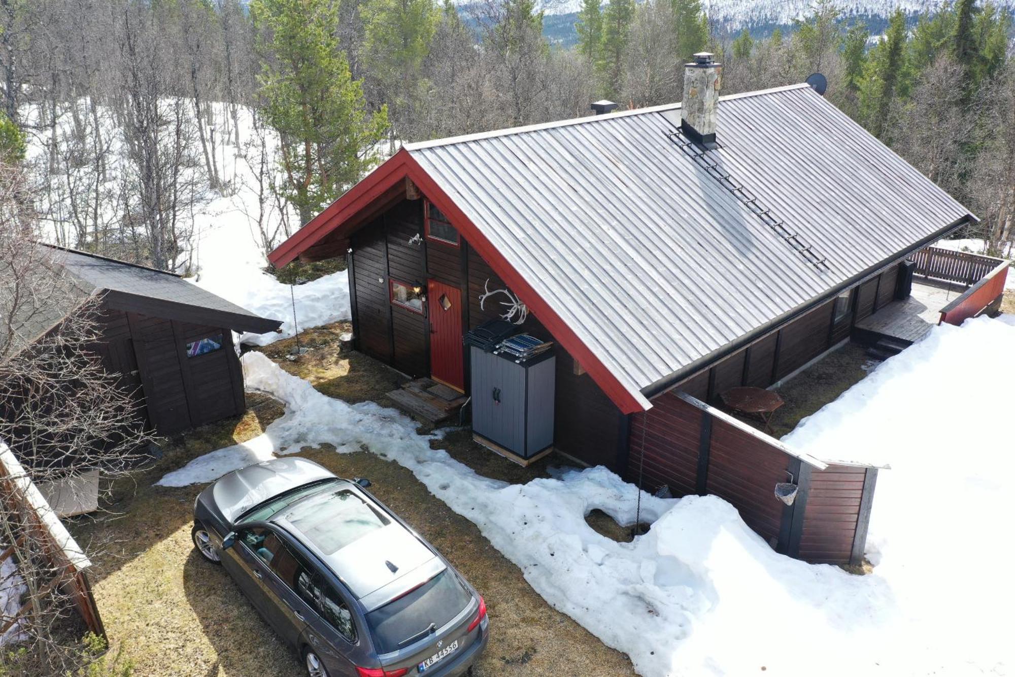 Koselig Hytte Med Usjenert Og Solrik Beliggenhet Geilo Esterno foto