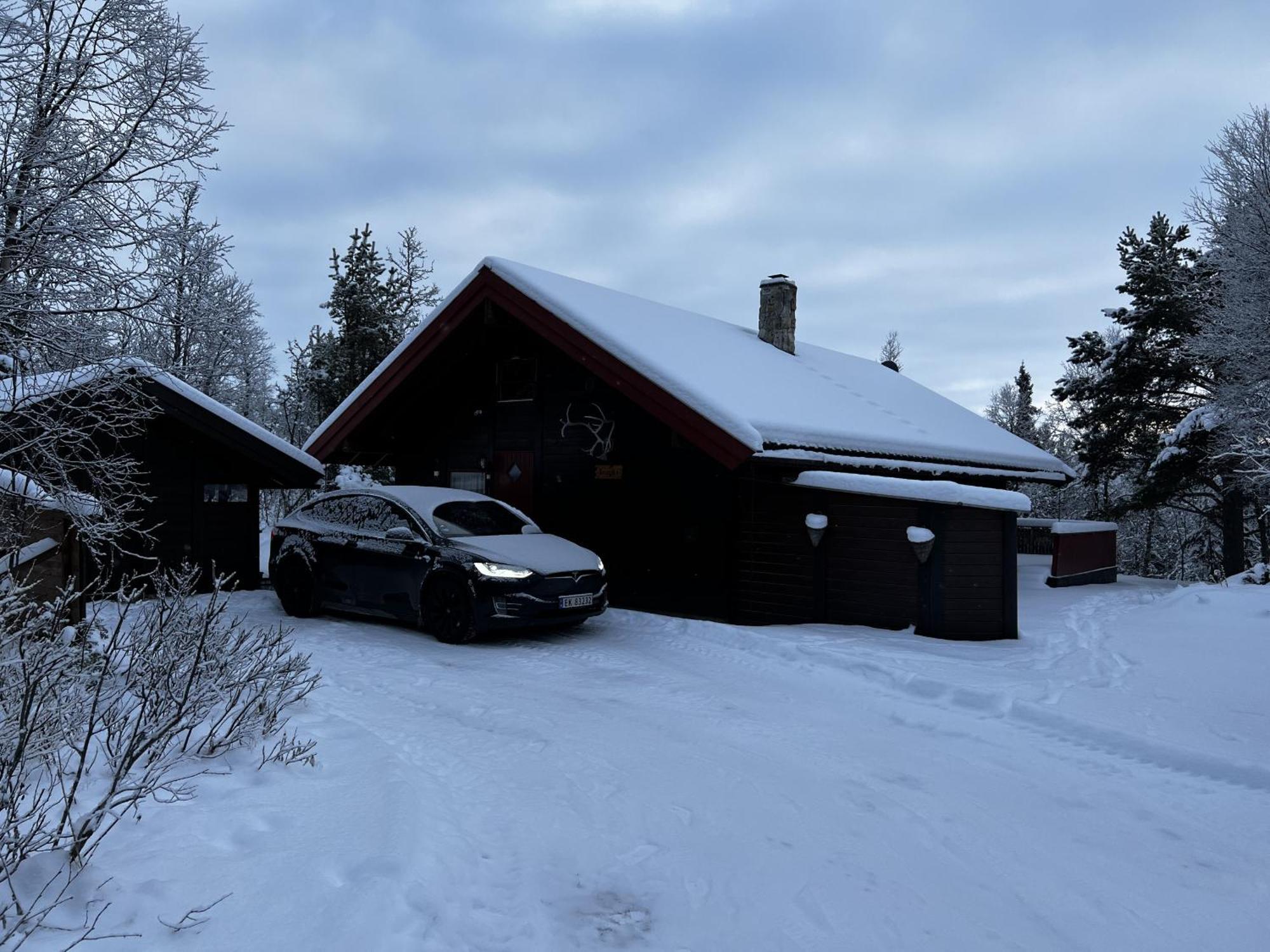 Koselig Hytte Med Usjenert Og Solrik Beliggenhet Geilo Esterno foto