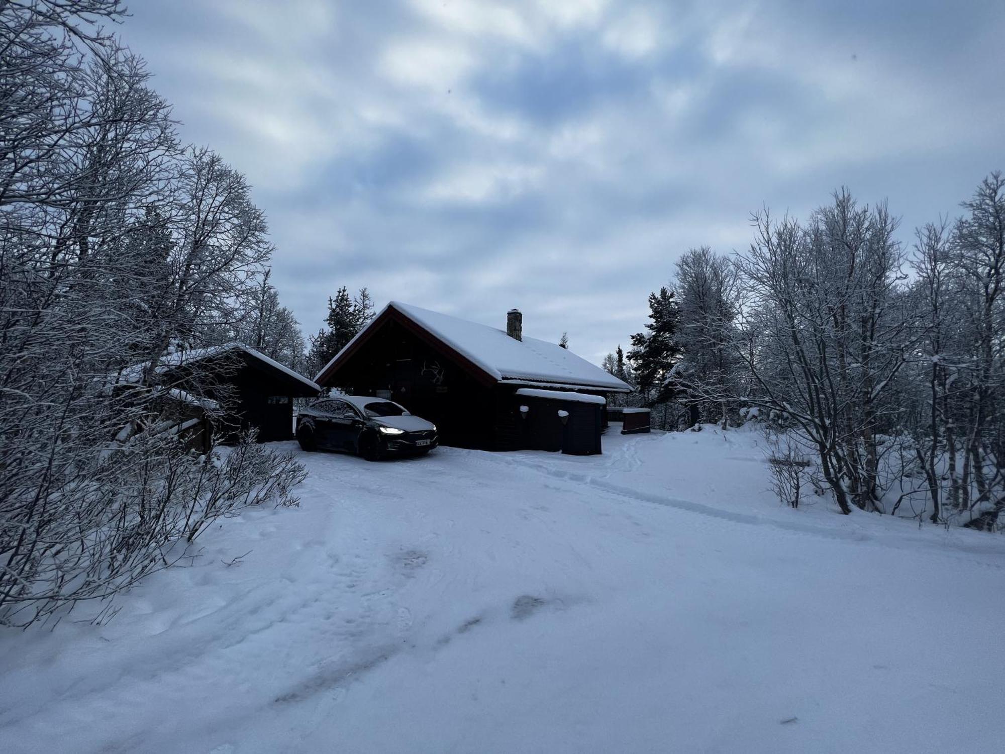 Koselig Hytte Med Usjenert Og Solrik Beliggenhet Geilo Esterno foto