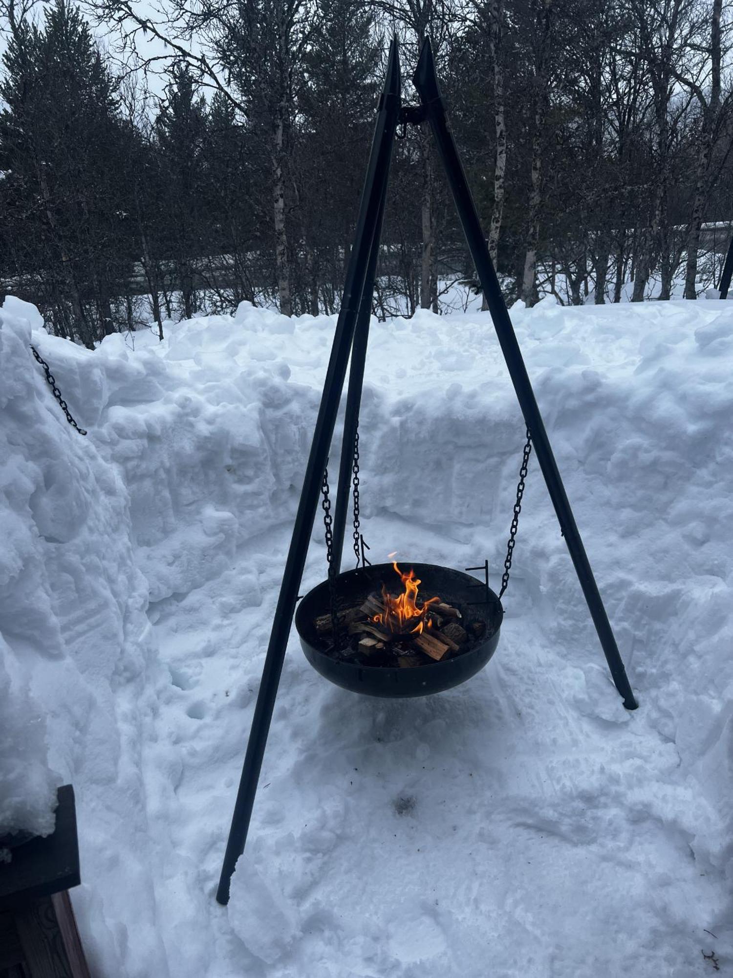 Koselig Hytte Med Usjenert Og Solrik Beliggenhet Geilo Esterno foto