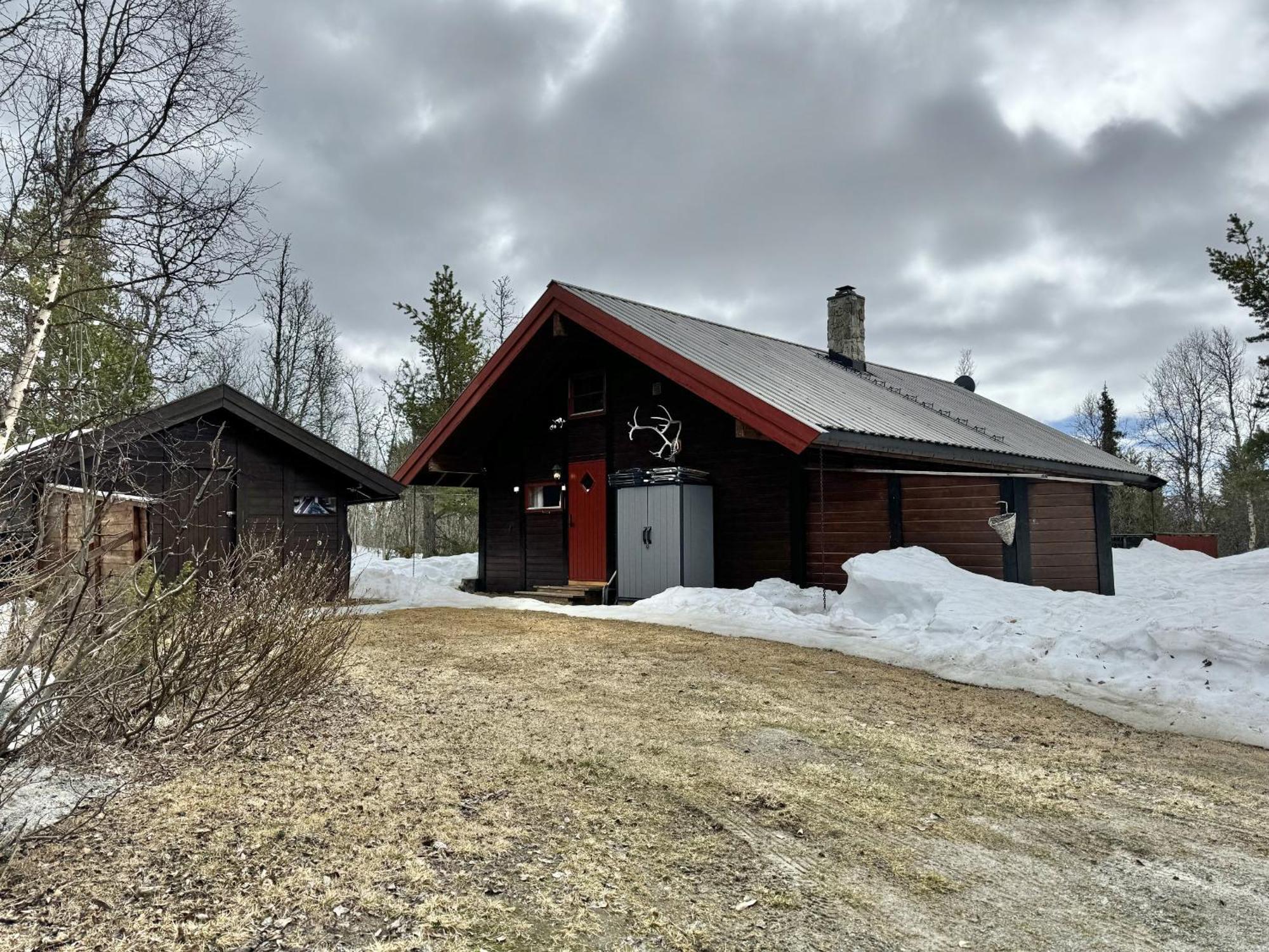 Koselig Hytte Med Usjenert Og Solrik Beliggenhet Geilo Esterno foto