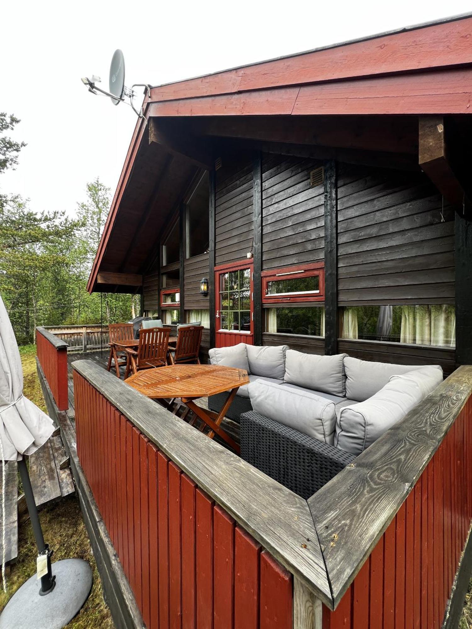 Koselig Hytte Med Usjenert Og Solrik Beliggenhet Geilo Esterno foto