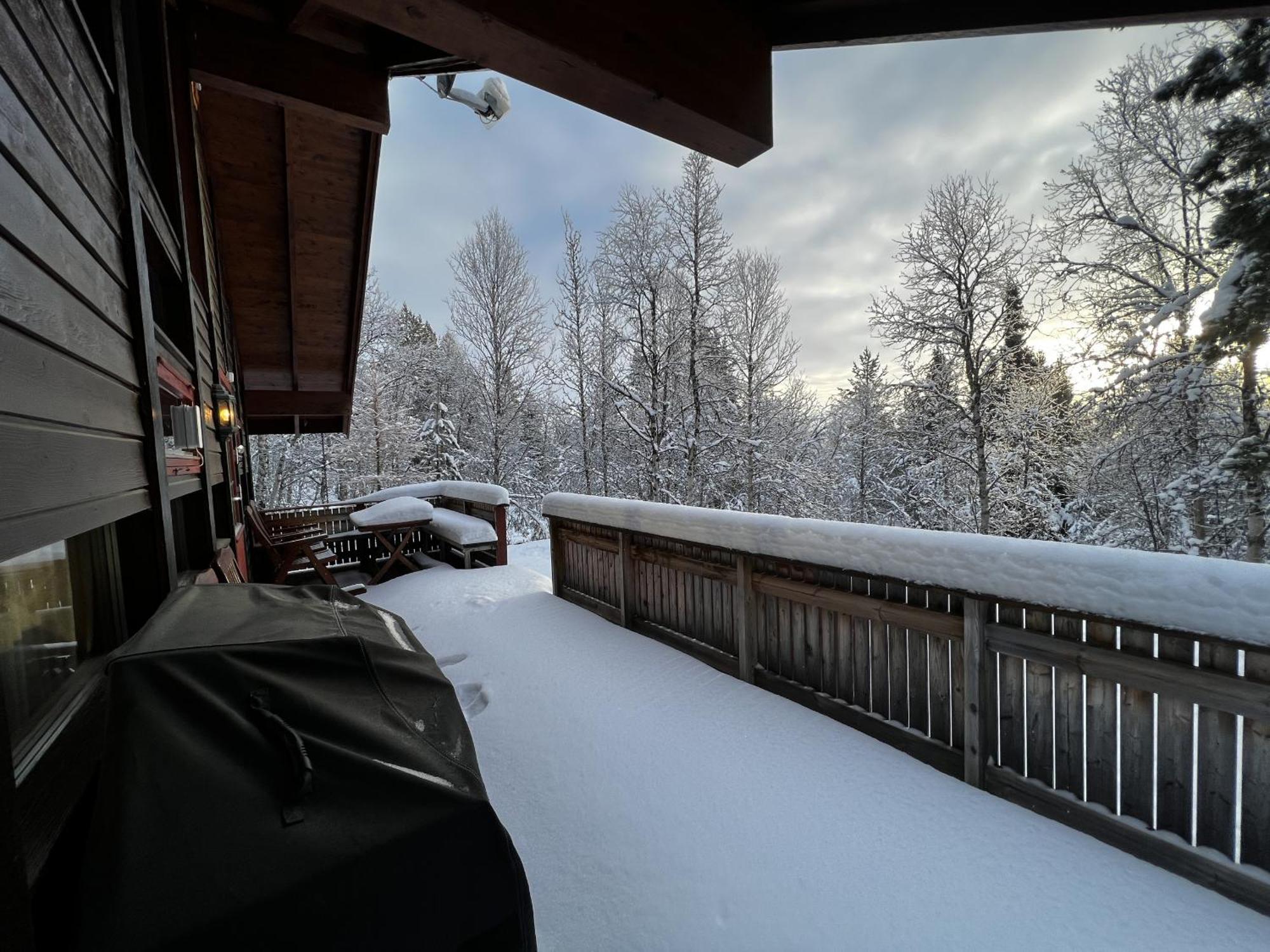 Koselig Hytte Med Usjenert Og Solrik Beliggenhet Geilo Esterno foto