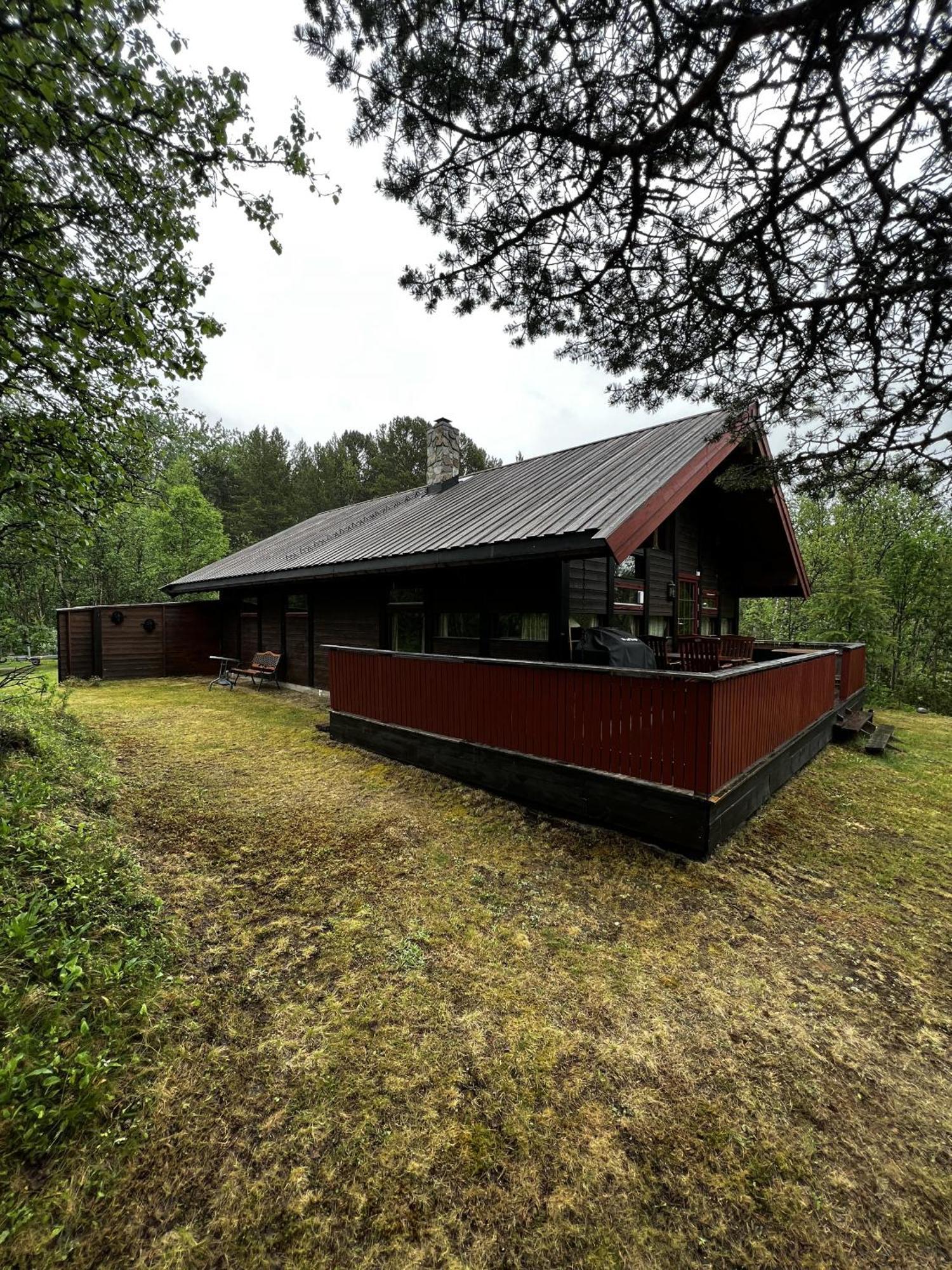 Koselig Hytte Med Usjenert Og Solrik Beliggenhet Geilo Esterno foto