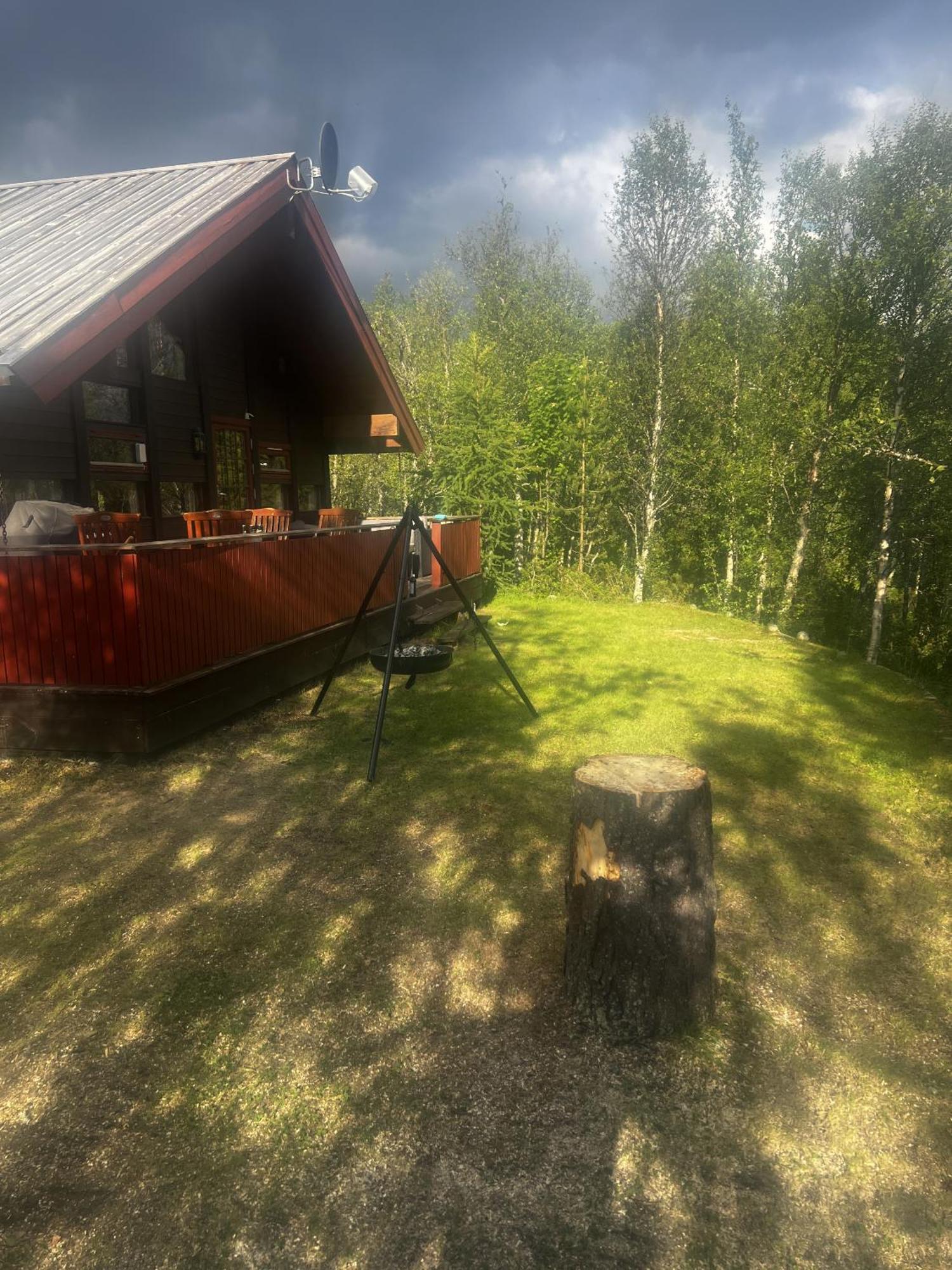 Koselig Hytte Med Usjenert Og Solrik Beliggenhet Geilo Esterno foto